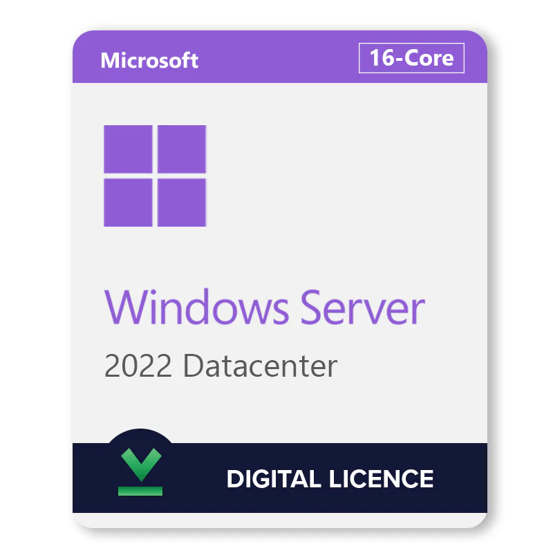 Windows Server 2022 Rechenzentrum | 16-Kern